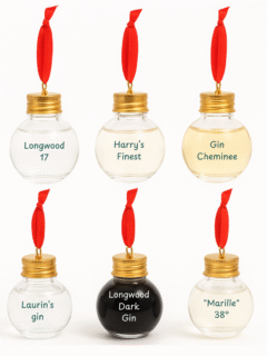 Gin Kerstballen set